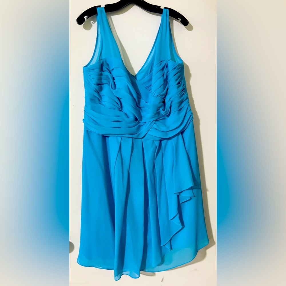 David’s bridal bridesmaid dress. Only worn 1 time.